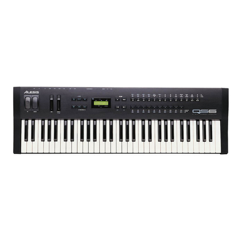 Alesis QS6 Reference manual