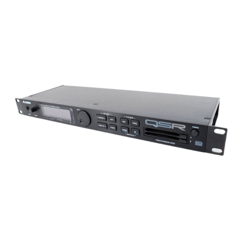 Alesis QSR User manual