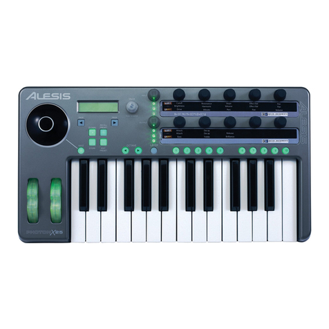 Alesis PHOTON X 25 Assembly instructions