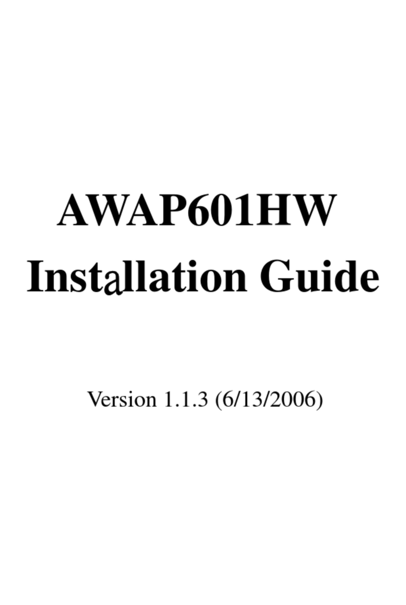 Alfa Network AWAP601HW installation guide