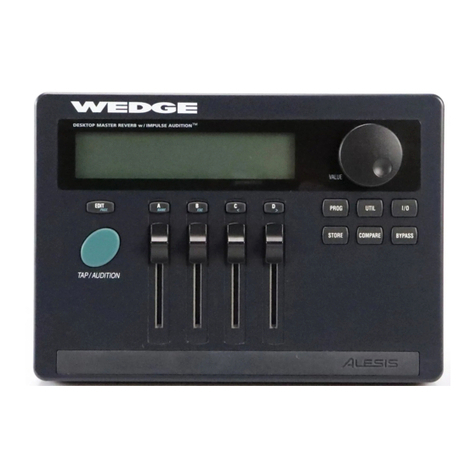 Alesis Wedge Reference manual