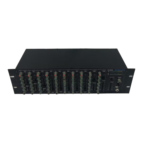 Alesis MULTIMIX 12R Reference manual