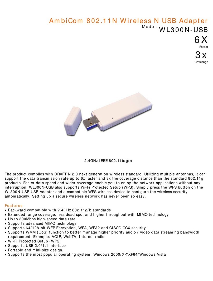 AmbiCom WL300N User manual