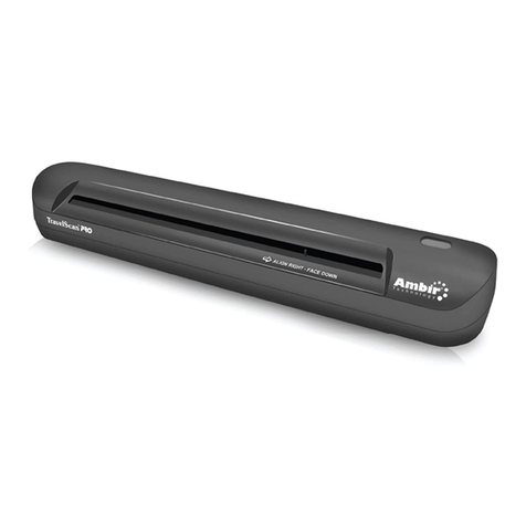 Ambir TravelScan PS600 User manual