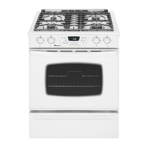 Amana AGS5730BDW User manual