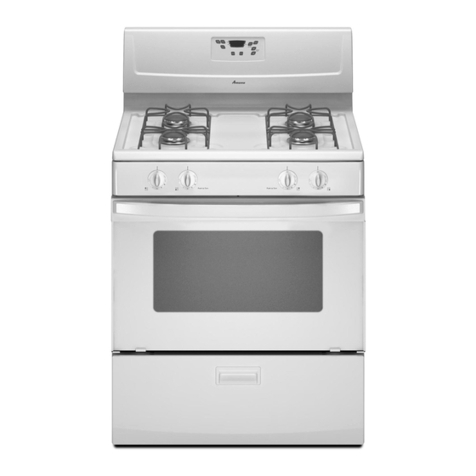 Amana AGR4433XDS User manual