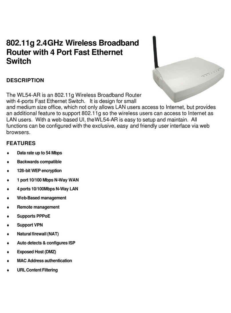 AmbiCom WL54-AR Specifications