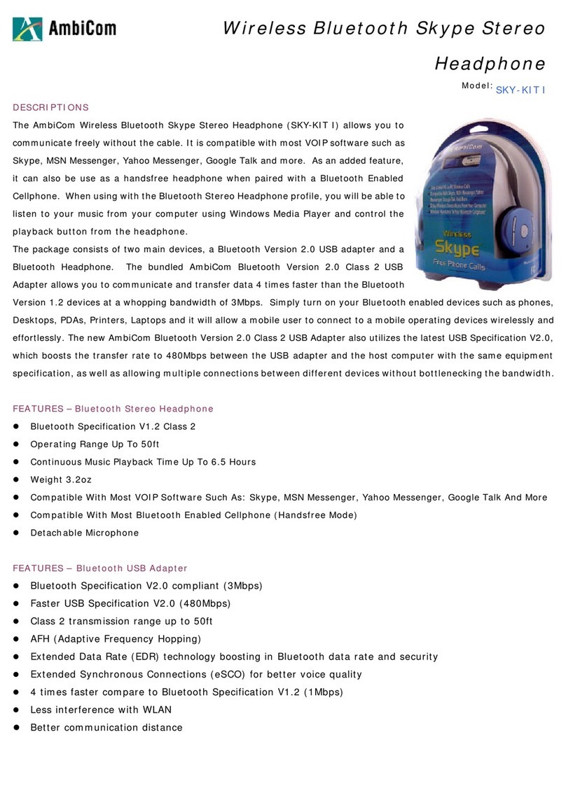 AmbiCom SKY-KIT User manual