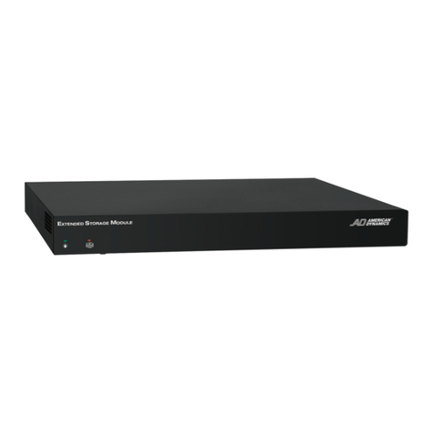 American Dynamics Intellex ESM1000 User manual