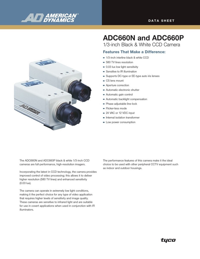 American Dynamics ADC 660N User manual American Dynamics ADC 660N User manual