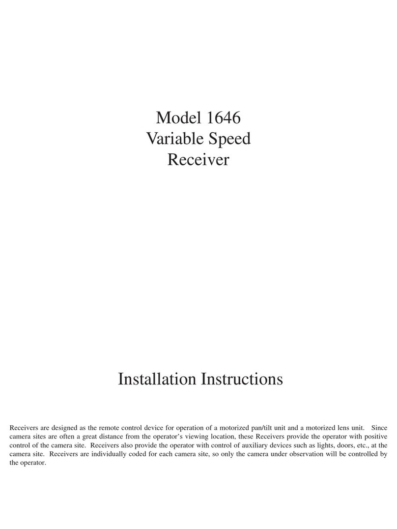 American Dynamics AD1646 installation instructions