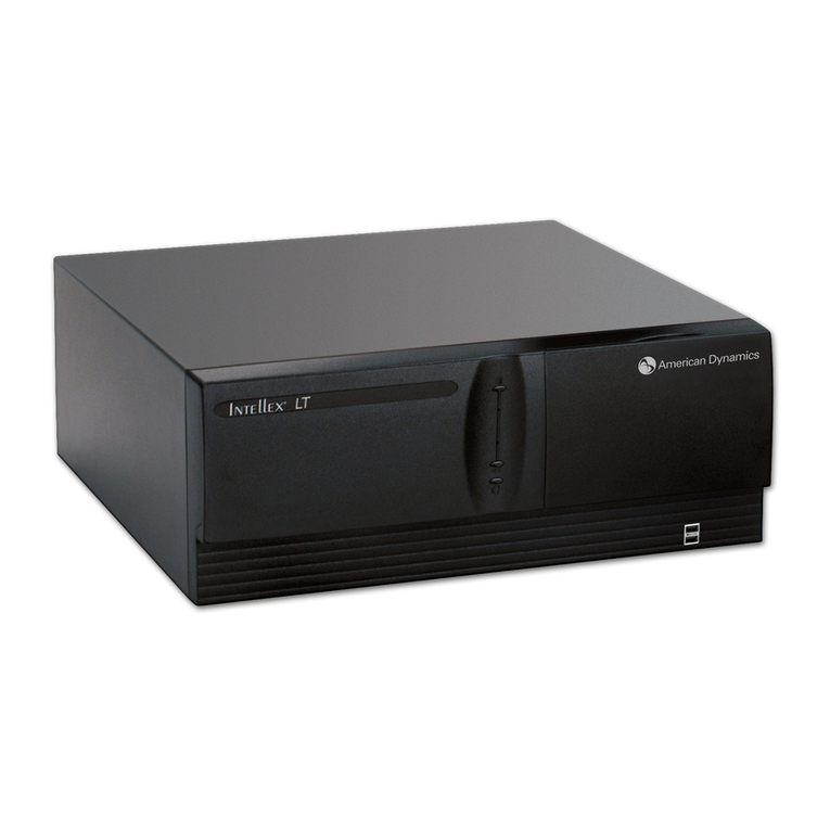 American Dynamics Intellex Intellex DVMS operating instructions