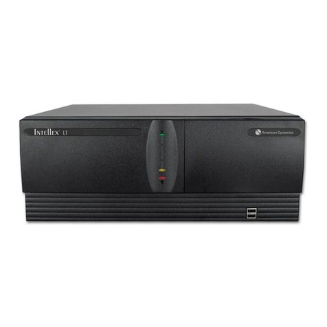 American Dynamics Intellex Intellex LT User manual