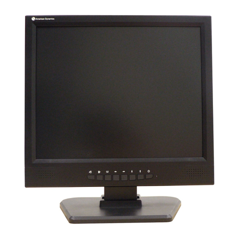 American Dynamics ADMNM19LCD User manual