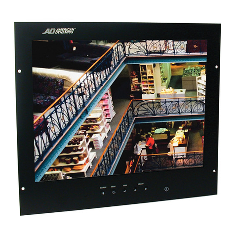American Dynamics ADMNLCD20RK User manual