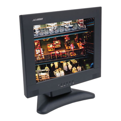 American Dynamics ADMNM1LCD15 User manual