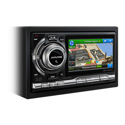 Alpine IXA-W404 - 2-DIN 4.3" iPod Control Car... owner's manual