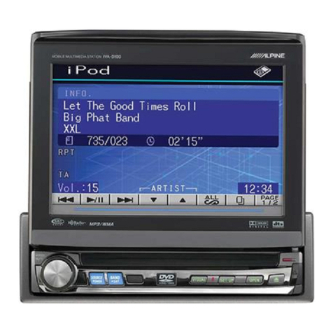 Alpine IVA-D100 User manual