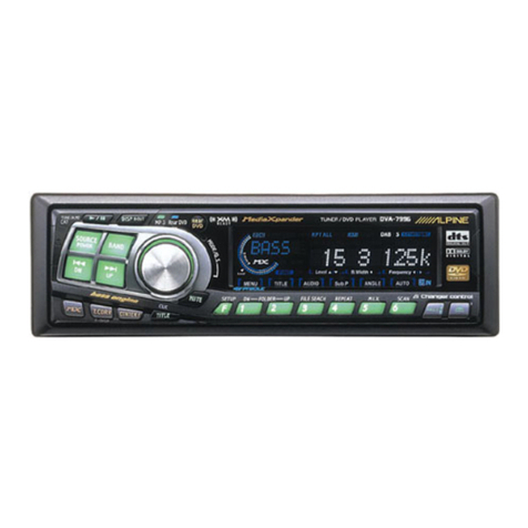 Alpine DVA-7996 owner's manual