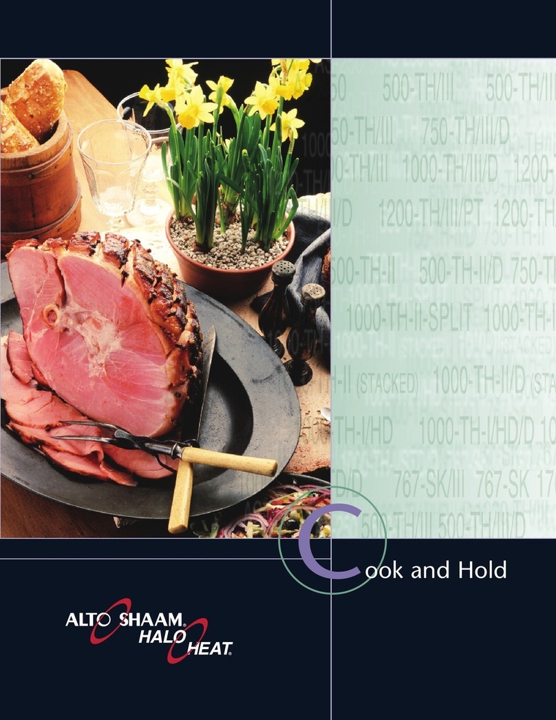 Alto-Shaam Halo Heat 1000-TH-I User manual
