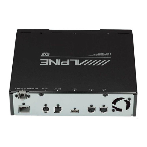 Alpine NVE-N872A User manual