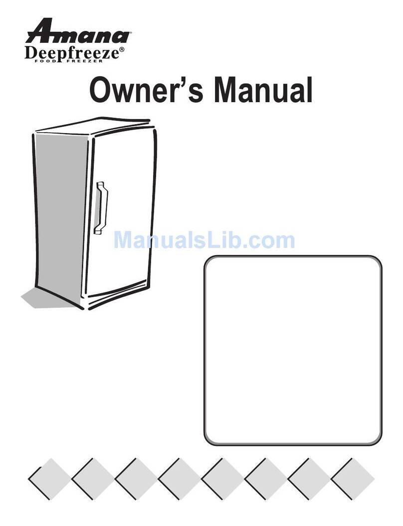 Amana AQU1627BR User manual
