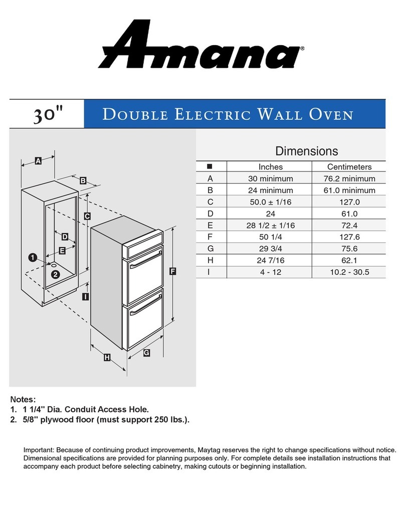 Amana AEW4630D User instructions Amana AEW4630D User instructions
