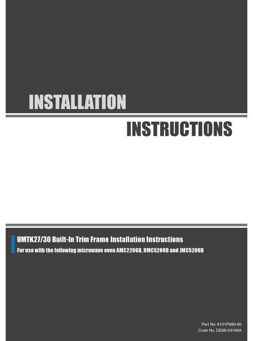 Amana UMC5200BA installation instructions