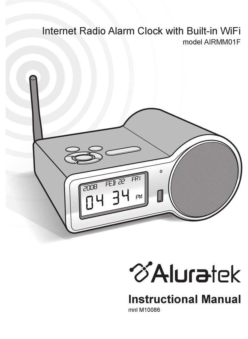 Aluratek AIRMM01F Operating and maintenance manual