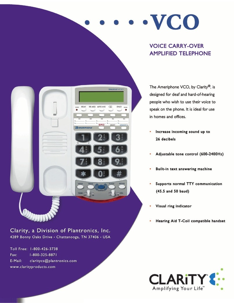 Clarity VCO User manual Clarity VCO User manual