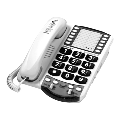 Ameriphone DIALOGUE XL 30 User manual