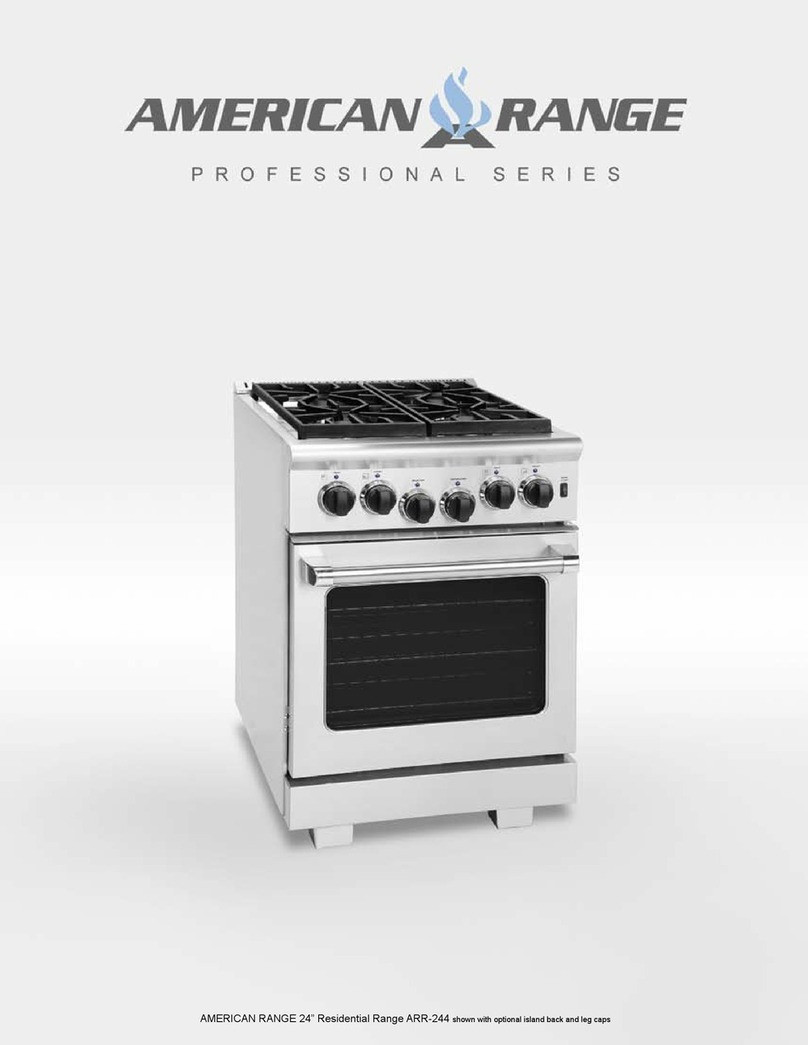 American Range ARR-244 Features
