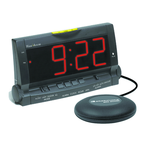 Ameriphone Wake Assure Alarm Clock brochure
