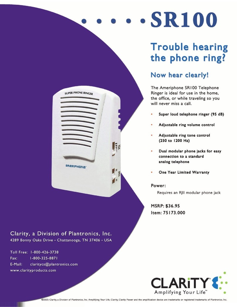 Ameriphone SR100 brochure