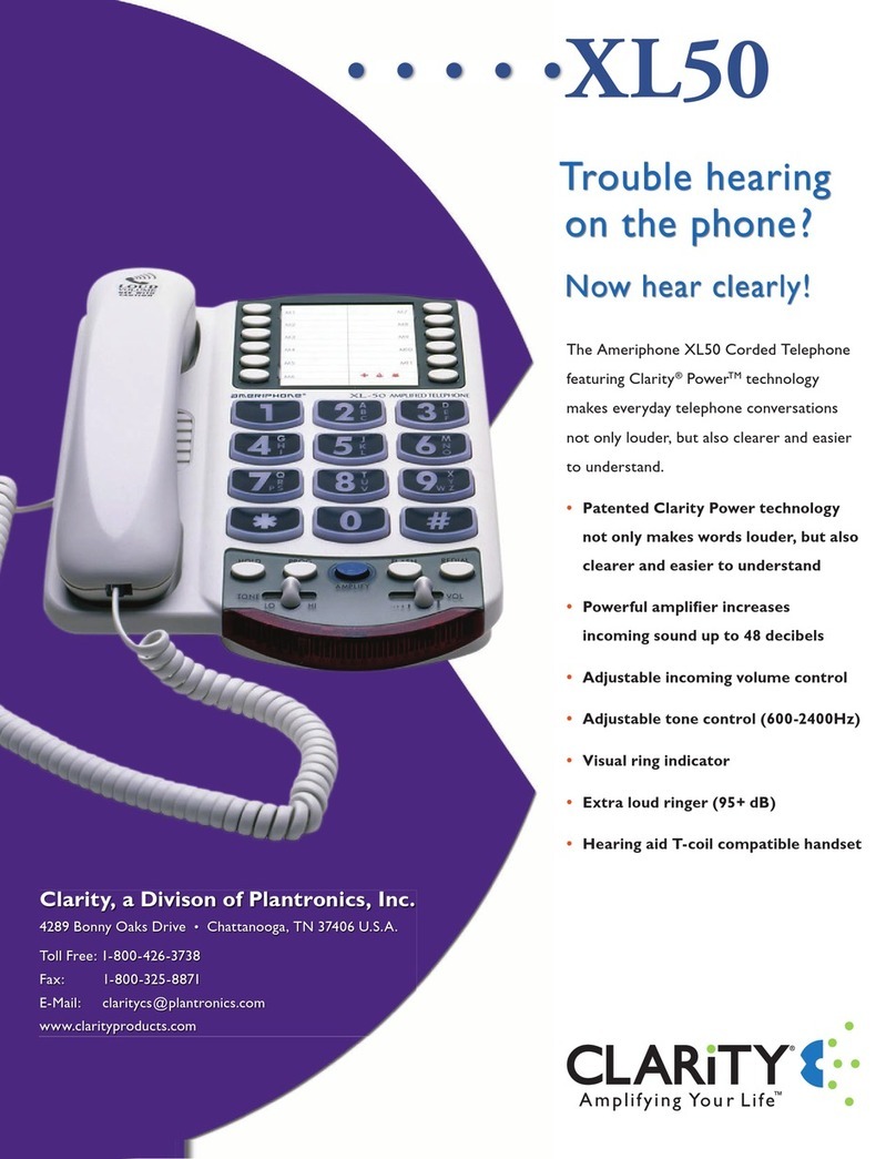 Ameriphone DIALOGUE XL 50 Features