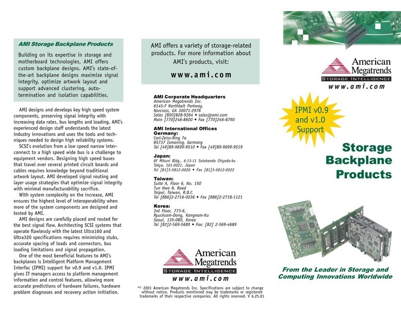 American Megatrends Series 904 Features