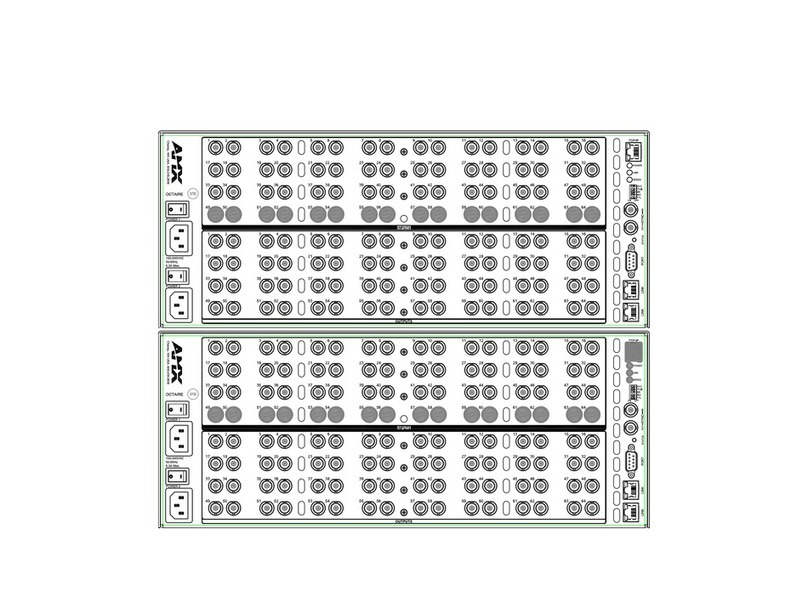 AMX AVS-OCT-4864-210 Instructions and recipes AMX AVS-OCT-4864-210 Instructions and recipes
