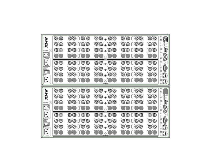 AMX AVS-OCT-4848-210 Instructions and recipes AMX AVS-OCT-4848-210 Instructions and recipes