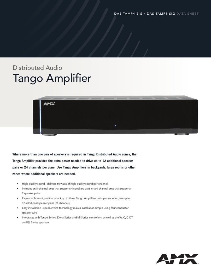 AMX DAS-TAMP4-SIG datasheet