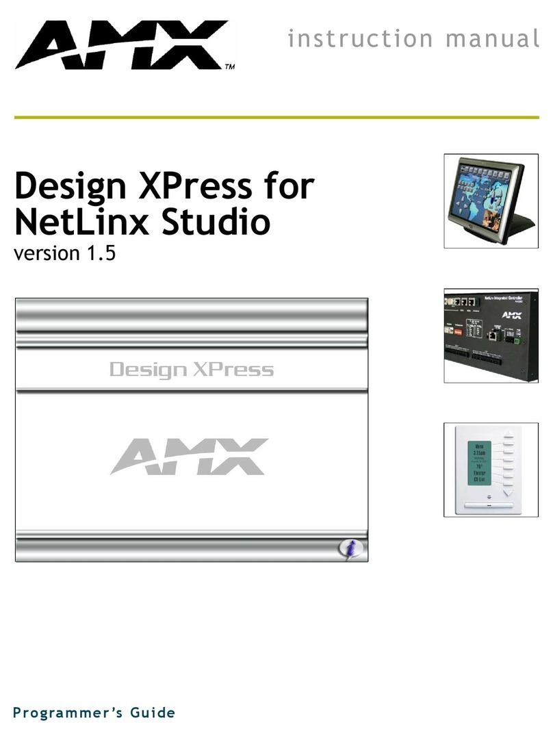 AMX AXT-CA10 instruction manual