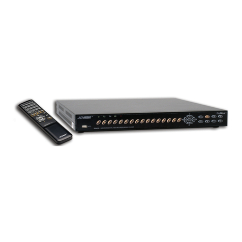 American Dynamics DigiMux DG4004 Specifications