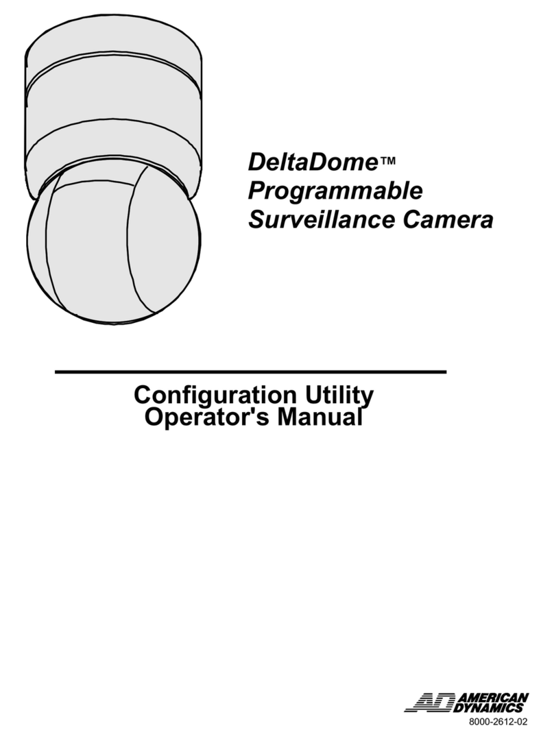 American Dynamics AD615 Operator's manual