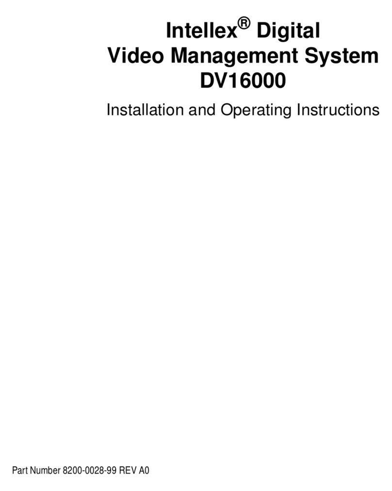 American Dynamics Intellex DV16000 User manual American Dynamics Intellex DV16000 User manual