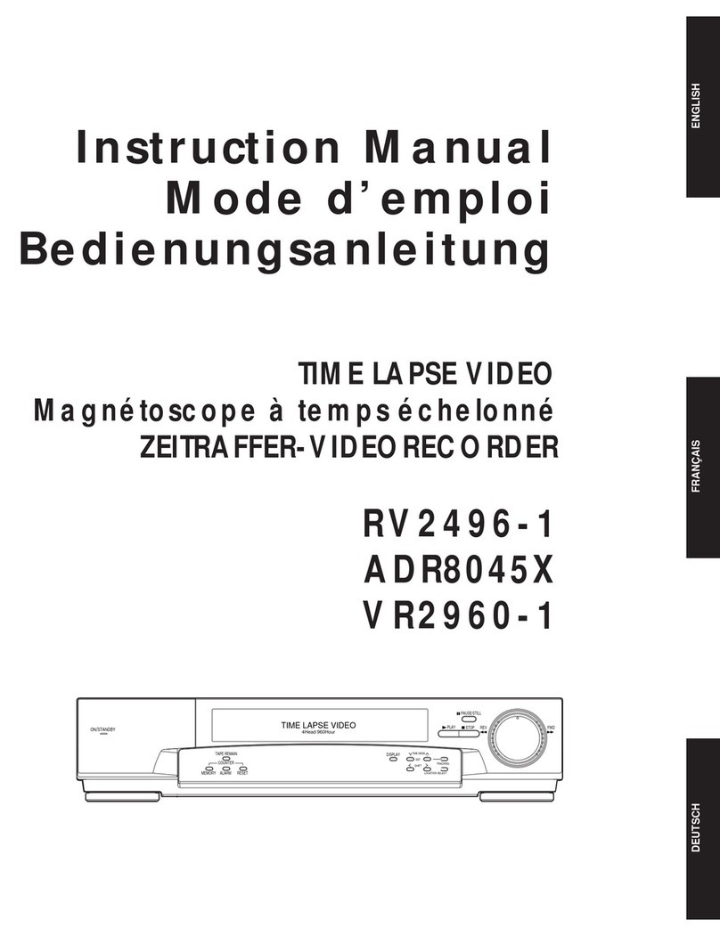 American Dynamics ADR8045X User manual