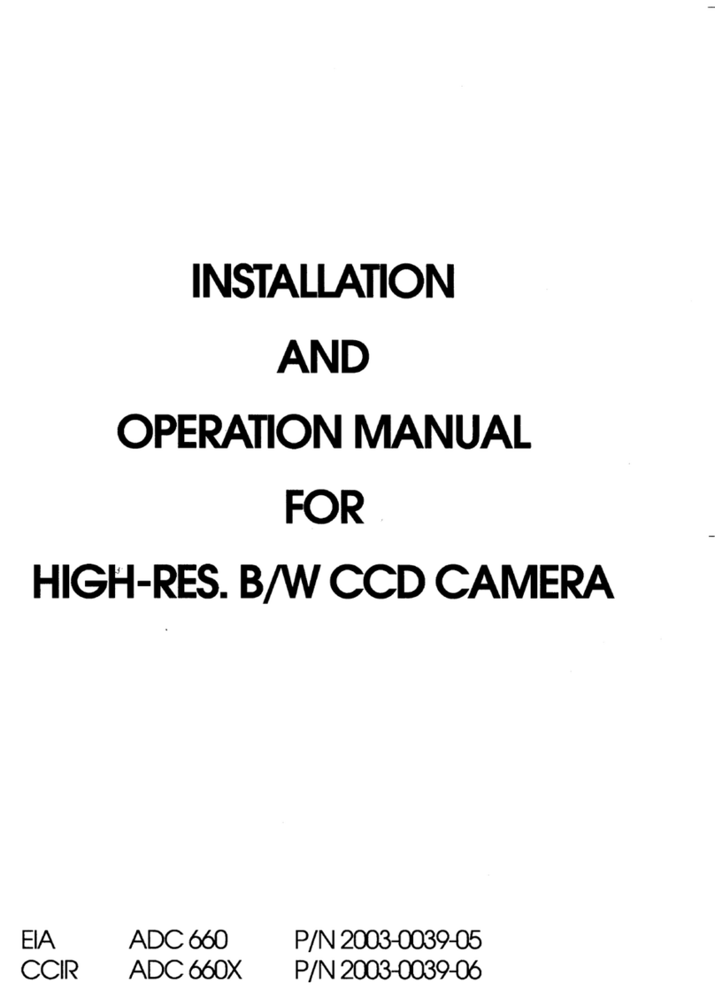 American Dynamics ADC660 User manual American Dynamics ADC660 User manual