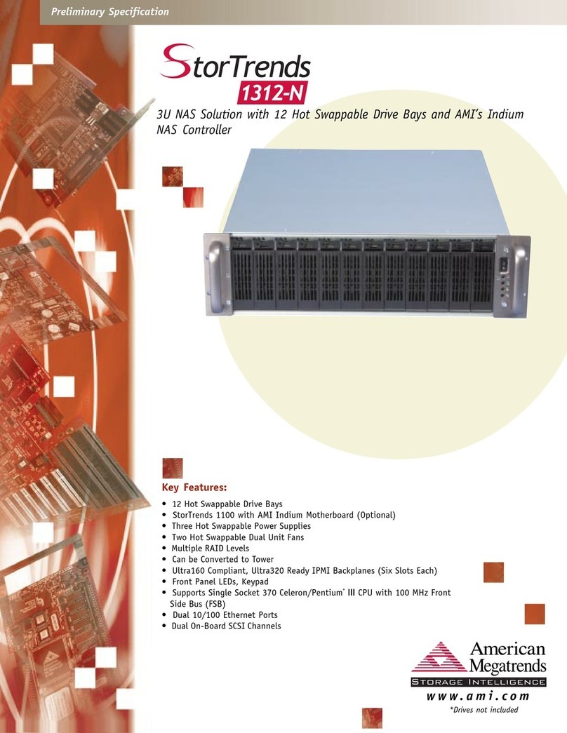 American Megatrends StorTrends 1312-N Specifications