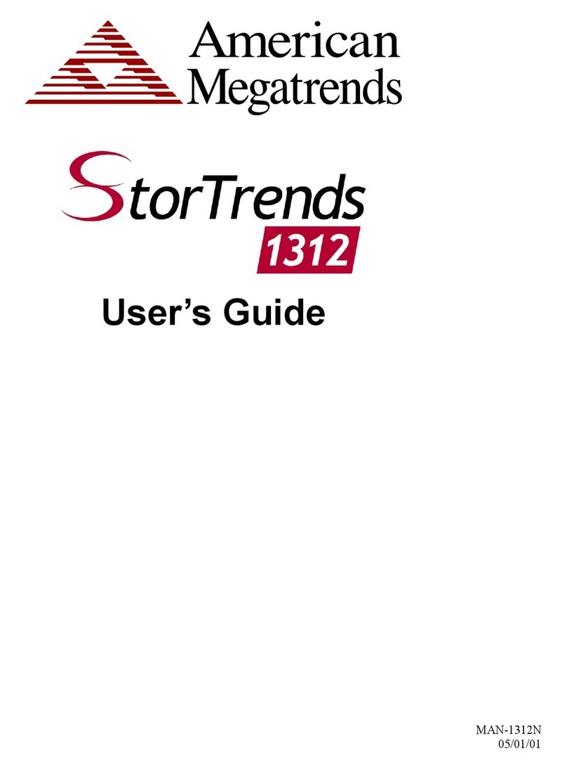 American Megatrends StorTrends 1312 user guide