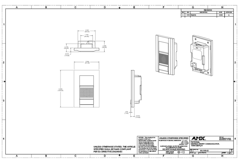 AMX MET-ECOM-D Guide