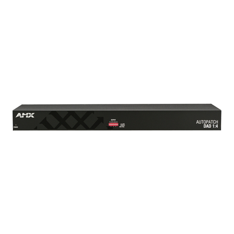 AMX FG1052-13 quick start guide
