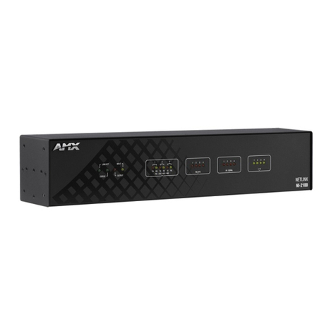 AMX NetLinx Integrated Controller NI-2100 User manual